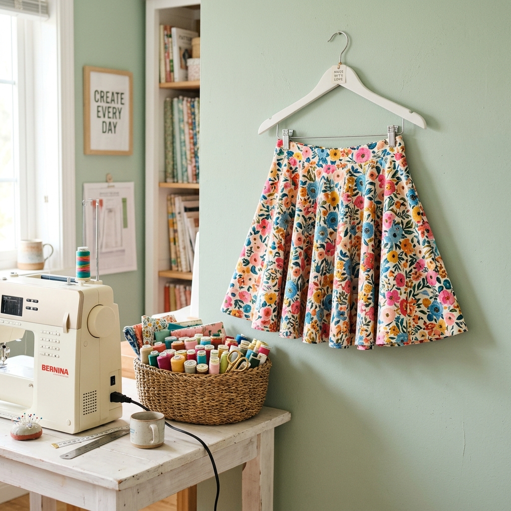 Easy Circle Skirt Tutorial for Beginners: A Step-by-Step Guide